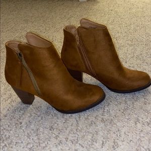 JustFab slip on women’s booties